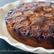 Brandied Caramel Banana Cake