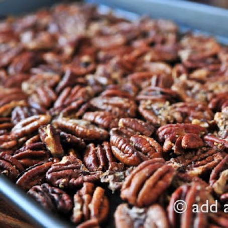 Simple Roasted Pecan Halves Recipe