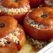 Tomatoes Stuffed with Rice