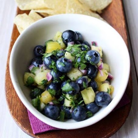 Blueberry Pineapple Salsa