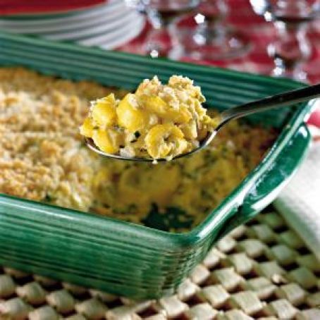 Two-Cheese Squash Casserole