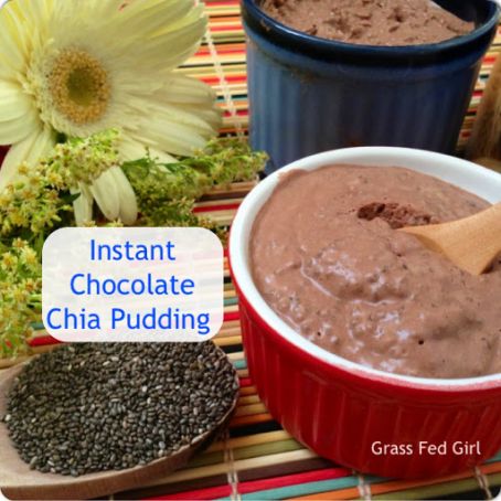 pudding - Instant Dairy Free Chocolate Chia Pudding