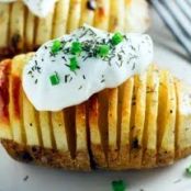 Hasselback Potatoes (V)