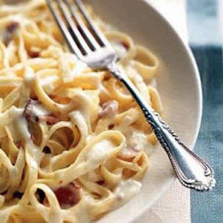 Meals (Creamy Pasta With Bacon)
