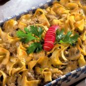 Beef Stroganoff Casserole