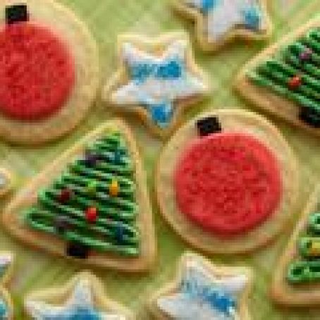 Iced Sugar Cookies