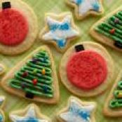 Iced Sugar Cookies
