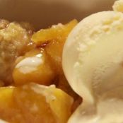 Pioneer Woman's Peach Cobbler 