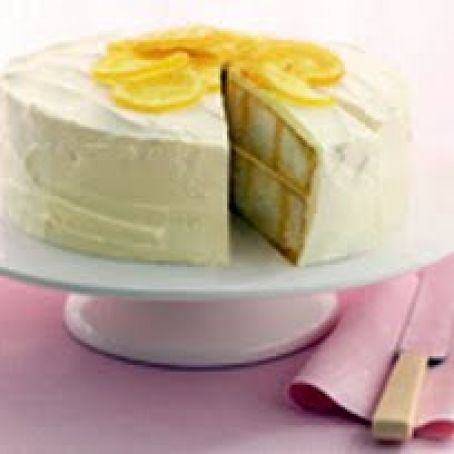 Luscious Lemon Poke Cake