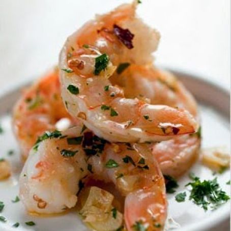 SPANISH STYLE SHRIMP w/GARLIC