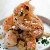 SPANISH STYLE SHRIMP w/GARLIC