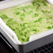 Key Lime Swirl Cheesecake Bars
