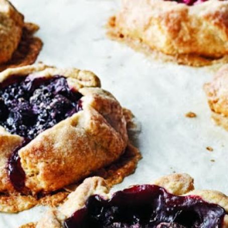 Blackberry Lemon Thyme Crostatas