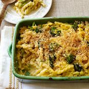 WW - Baked Macaroni and Cheese with Broccoli - 7 Points Plus