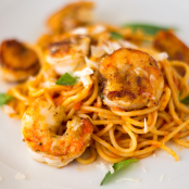 Breaded Shrimp Marinara