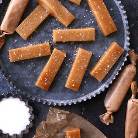 Maple Bourbon Caramels