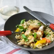 Ginger and Cilantro Baked Tilapia