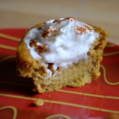 Impossible Pumpkin Pie Cupcakes