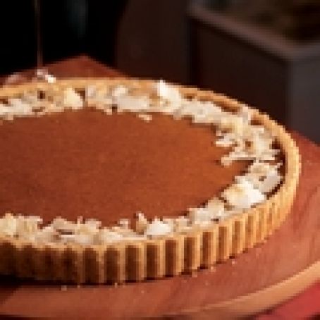 Pumpkin Coconut Tart