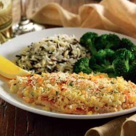 Red Lobster Parmesan Crusted Tilapia