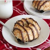 Mini Samoa Bundt Cakes