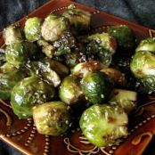 Asian Stir-Fried Brussels Sprouts