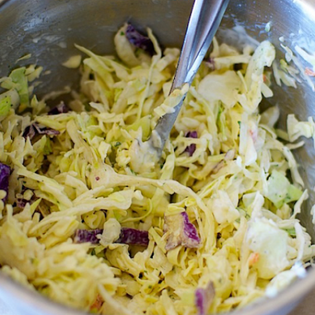 Creamy Ranch Slaw -