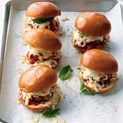 Meatball Parmigiana Sliders
