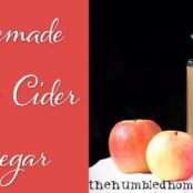 Homemade Raw Apple Cider Vinegar