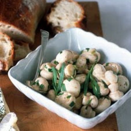 Tarragon Marinated Mushrooms
