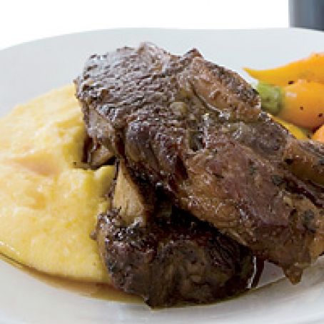 Syrah-Braised Short Ribs
