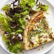 Ham and Gruyere Quiche