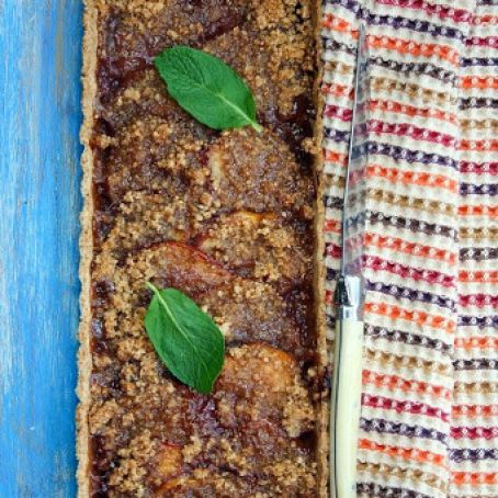 Guilt-Free Plum Tart