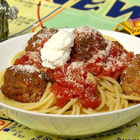 Chew:  Marie Rivera's Little Italy Spaghetti and Meatballs