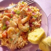 Spanish Rice with Chicken and Shrimp - Recipe.com