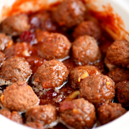 Cranberry Orange Meatballs