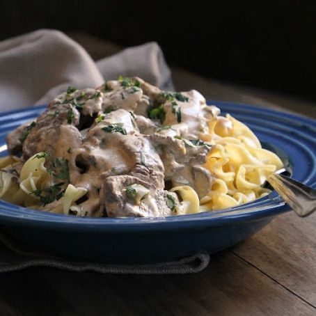 James Beard's Beef Stroganoff Recipe | SAVEUR
