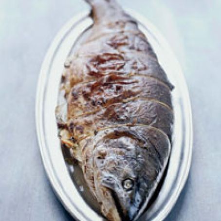 Stuffed Whole Wild Salmon