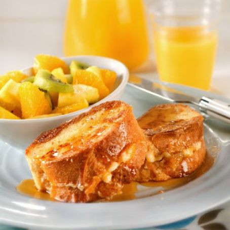 Apricot-Stuffed French Toast