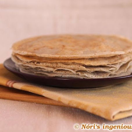 pancake or wrap - buckwheat pancakes