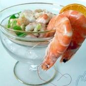 COCTEL DE CANGREJO Y TORONJA