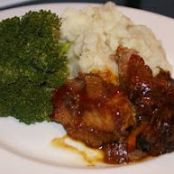 Crockpot Country Ribs with Mashed Potatoes