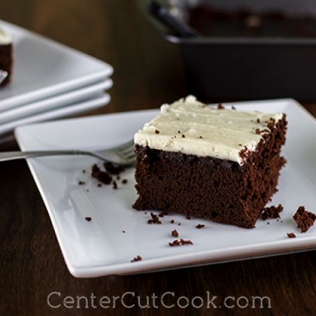 Chocolate Cake w/Buttercream Frosting