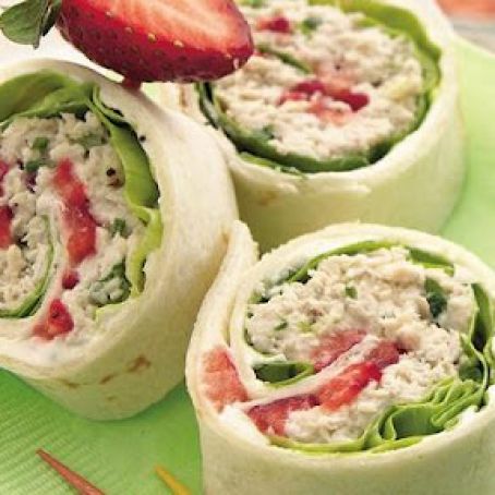 Chicken Salad Roll-Ups