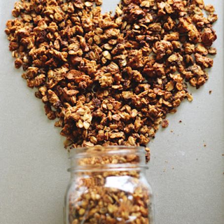 Skinny Peanut Butter Cookie Granola