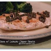 Chicken with Lemon- Caper Sauce