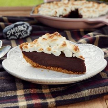 S'Mores Cast-Iron Pie