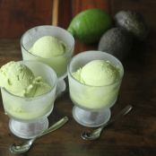Avocado Sorbet, sugar free low carb