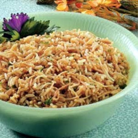 Noodle Rice Pilaf Recipe