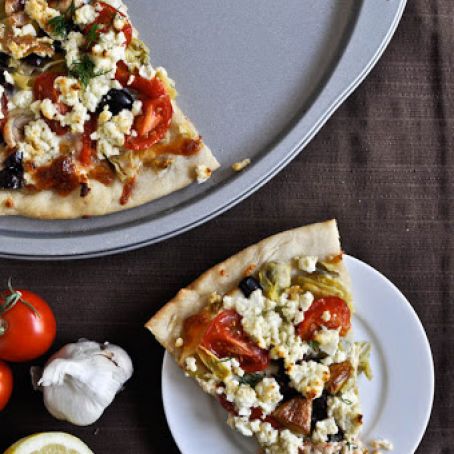 Greek Pizza | How Sweet It Is